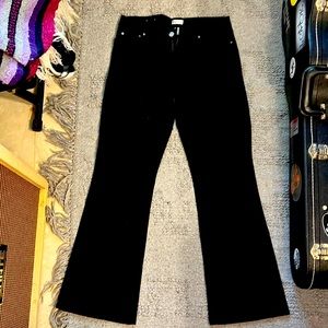 JLO by Jennifer Lopez black boot cut jeans size 12